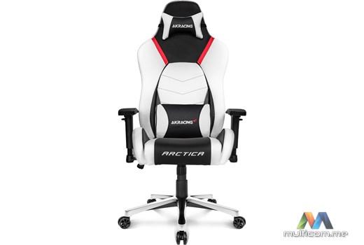 AKRacing Master Premium (Crna/Bijela)