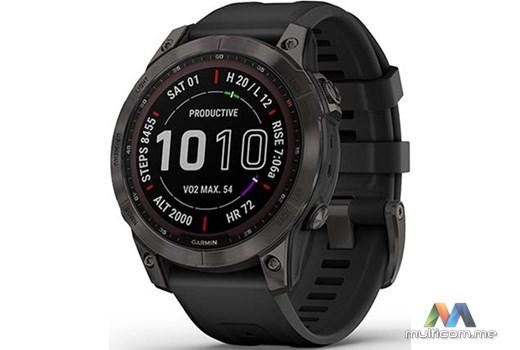Garmin Fenix 7 Sapphire Solar Carbon Gray Smartwatch