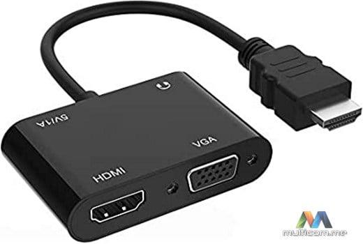 FAST ASIA Adapter-konvertor HDMI na 4 moda