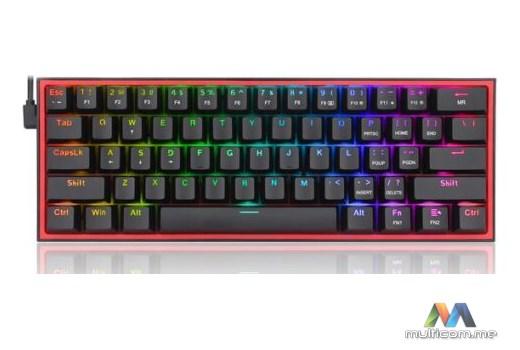 REDRAGON FIZZ PRO BLACK K616 RGB Gaming tastatura