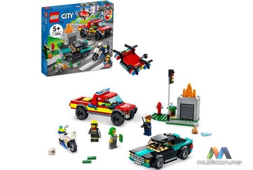 LEGO 60319 Vatrogasna i policijska potjera kockice