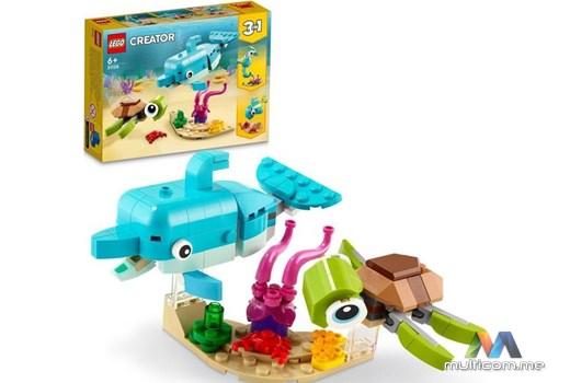 LEGO 31128 Delfin i kornjača kockice