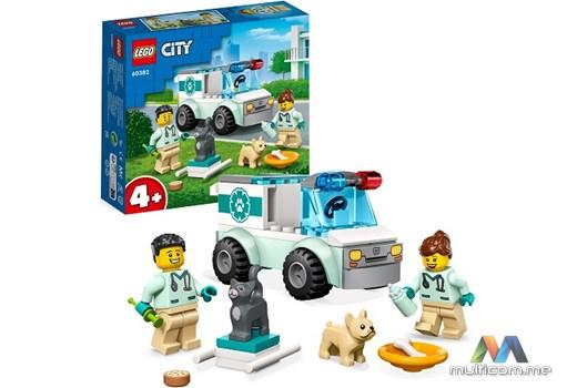 LEGO 60382 Veterinarski kombi kockice