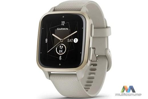Garmin Venu Sq 2 Music (French Gray/Cream Gold) Smartwatch