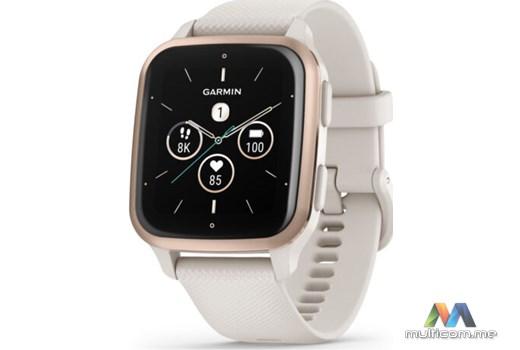 Garmin Venu Sq 2 Music (Ivory/Peach Gold) Smartwatch