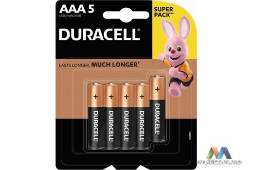 Duracell  AAA blister (5 new) Baterija