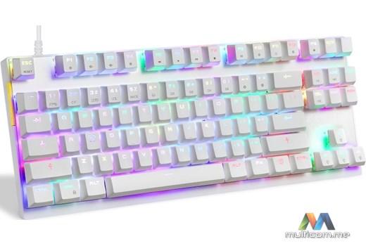 MOTOSPEED K82 (Bijela) Gaming tastatura