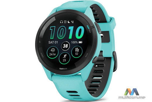 Garmin Forerunner 265 Music (Aqua) Smartwatch