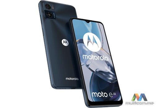 Motorola Moto e22 4GB 64GB (Astro Black) SmartPhone telefon