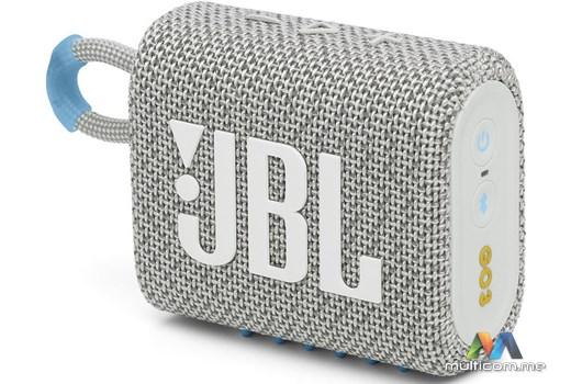 JBL GO3 Eco (White)  Zvucnik