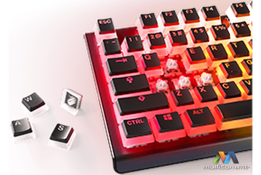 SteelSeries PRISMCAPS (Crna) Gaming tastatura
