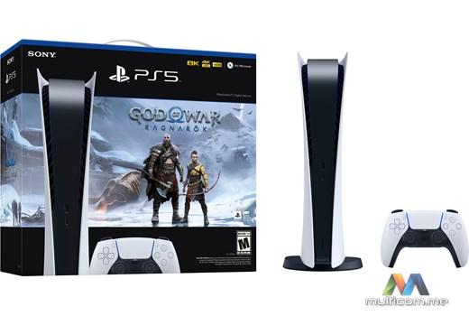 Sony Playstation 5 Digital Edition + GOD OF WAR RAGNAROK Konzola