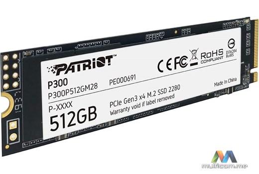 Patriot P300P512GM28 SSD disk