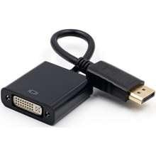 E-GREEN DisplayPort (M) - DVI (F) crni