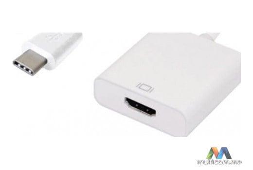 E-GREEN USB 3.1 tip C (M) - HDMI (F) 