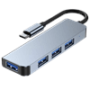 Moye  USB hub X4 (Srebrna) 