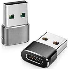 E-GREEN USB A (M) - USB C (F)