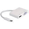 E-GREEN USB 3.1 tip C (M) - HDMI +VGA+2xUSB