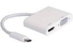 E-GREEN USB 3.1 tip C (M) - HDMI +VGA+2xUSB