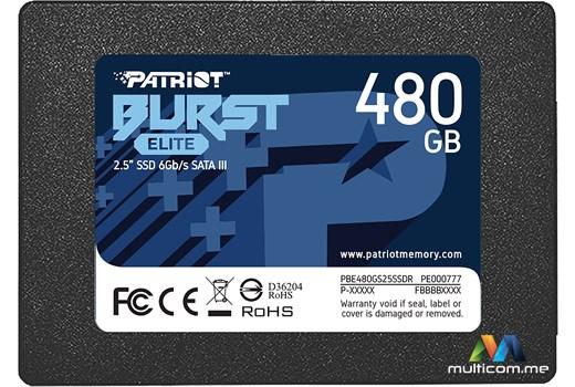 Patriot PBE480GS25SSDR SSD disk