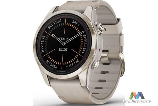 Garmin fenix 7S PRO Sapphire SOLAR (SoftGold) Smartwatch