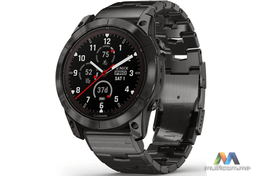 Garmin fenix 7X PRO Sapphire SOLAR (Carbon Gray DLCTitanium) Smartwatch
