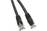 E-GREEN Cat5e 0.3m (Black)