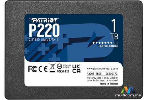 Patriot P220S1TB25 SSD disk