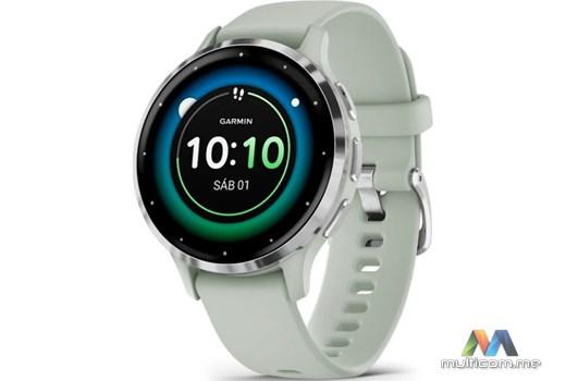 Garmin Venu 3S (Silver/Green) Smartwatch