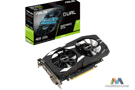 ASUS DUAL GTX1650 4GB  Graficka kartica