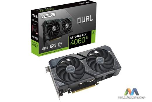 ASUS DUAL GeForce RTX 4060 Ti OC 16GB  Graficka kartica