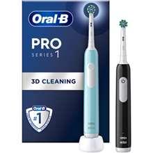 Oral B POC Giftset Pro 1 Duo (Black + Blue)