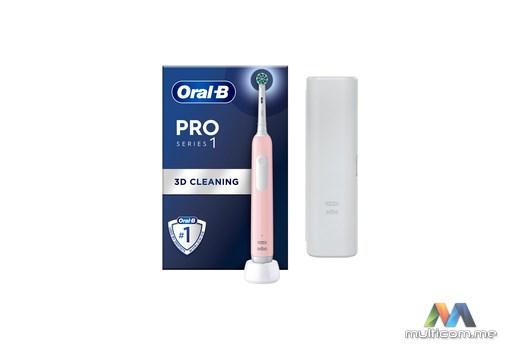 Oral B POC Giftset Pro 1 Pink + Travel Case