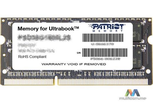 Patriot 8GB DDR3 (PSD38G1600L2S) Memorija za laptop
