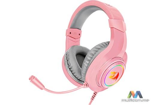 REDRAGON Hylas Pink H260 RGB Gaming slusalice