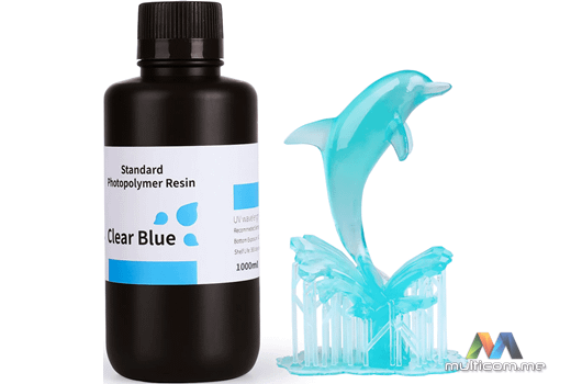 Elegoo Standard Resin 1kg (Clear Blue)