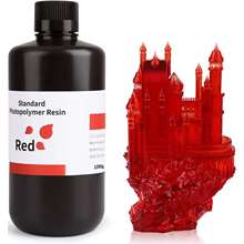 Elegoo Standard Resin 1kg (Clear Red)