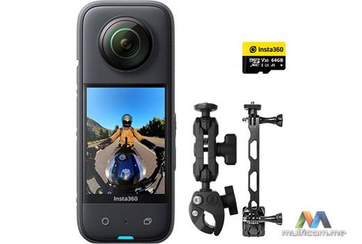INSTA 360 X3 Motorcycle Kit + 64GB microSD akciona kamera