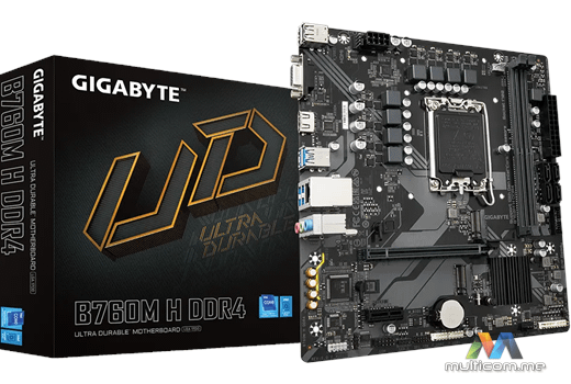 Gigabyte B760M H DDR4 (rev. 1.0) Maticna ploca