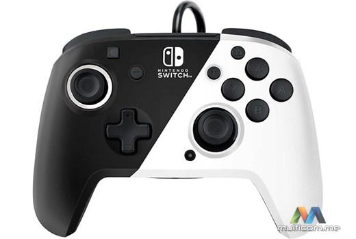 PDP Faceoff Deluxe Controller + Audio (Black/White) gamepad