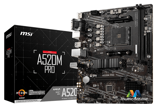 MSI A520M PRO Maticna ploca