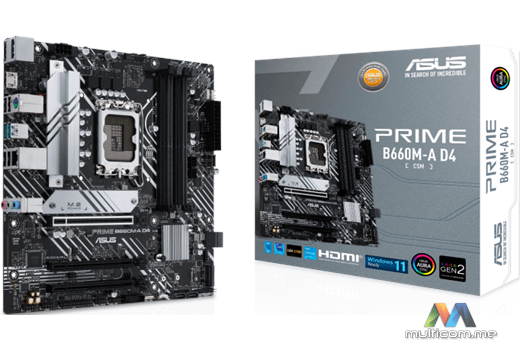 ASUS PRIME B660M-A D4-CSM Maticna ploca