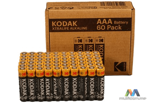 Kodak  XTRALIFE (AAA 60pcs) Baterija