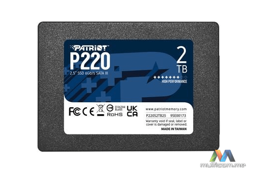 Patriot P220S2TB25 SSD disk