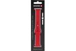 Swissten Apple watch Silicone band 42-49mm (Red)