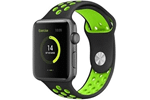 Swissten Black / Green 42 - 49 mm Apple watch Silicone band