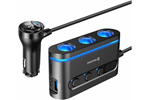 Swissten Triple Cigarette Lighter Splitter