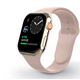 Swissten Apple watch Silicone band 42-49mm (Pink sand)