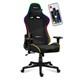 HUZARO FORCE 6.2 BLACK RGB gaming stolica 