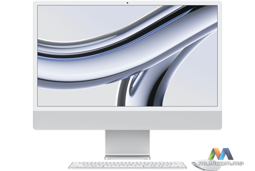 Apple iMac 24 SILVER MQR93CR/A All In One